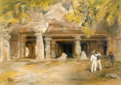 The Cave of Elephanta, from 